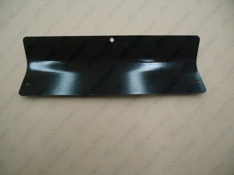 Inspection port cover plate at the lock body of the emergency door on the left side (6129, aluminum plate)