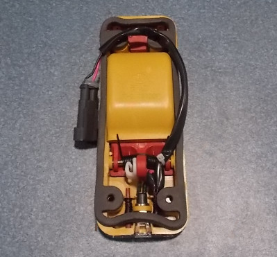 Safety door lock inner clasp hand assembly; length hole distance 121mm-2