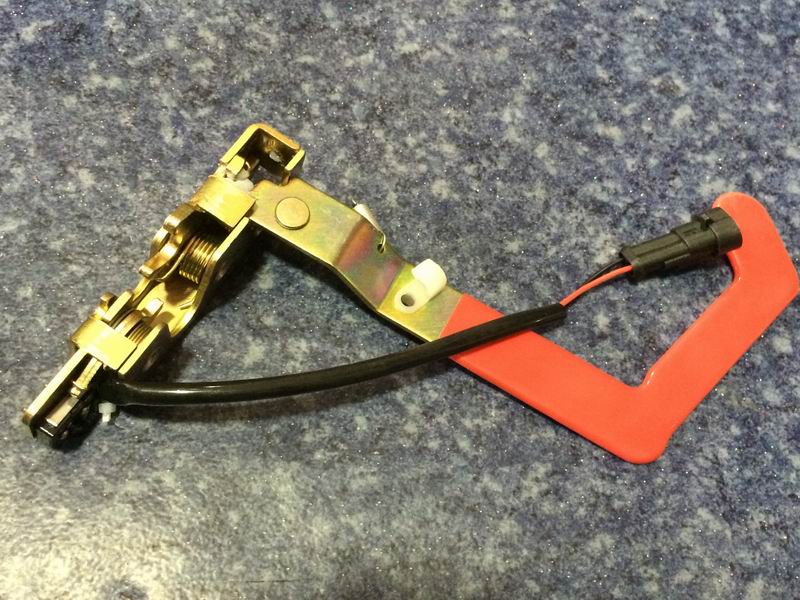 Right side safety door lock body