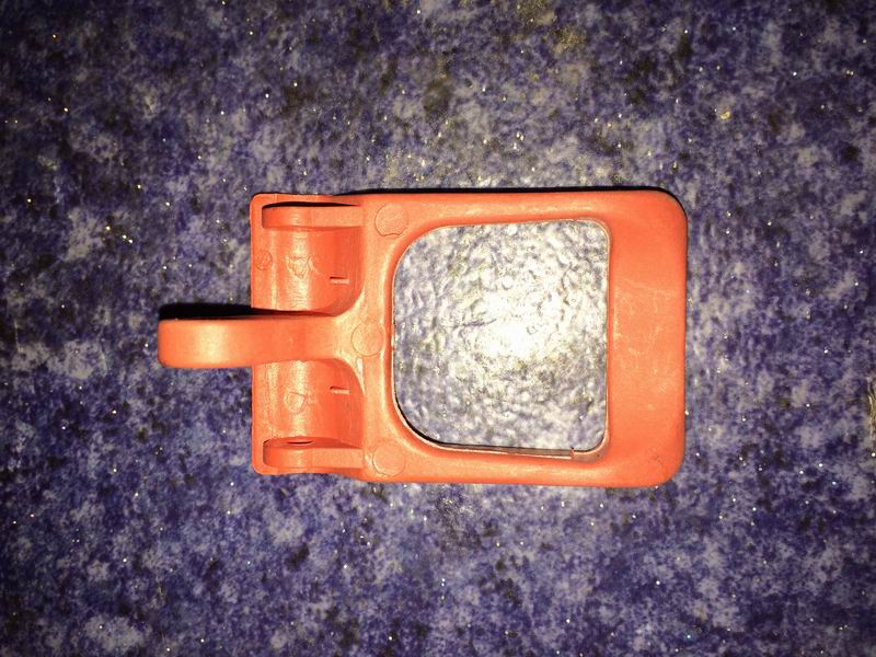 Right safety door lock inner clamping hand assembly red handle