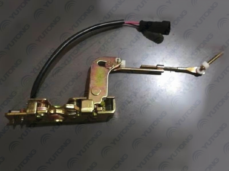 Yutong left safety door lock body assembly-1