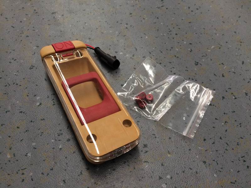 Safety door lock inner clamping hand assembly; length direction hole distance 114-1