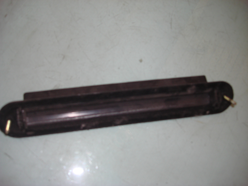 Adjustable long strip air outlet for instrument panel, black-1