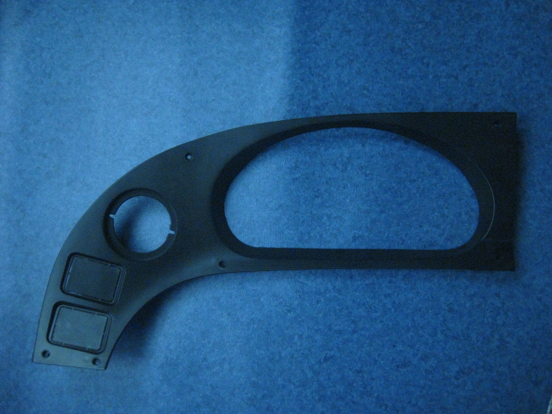 Instrument surface panel