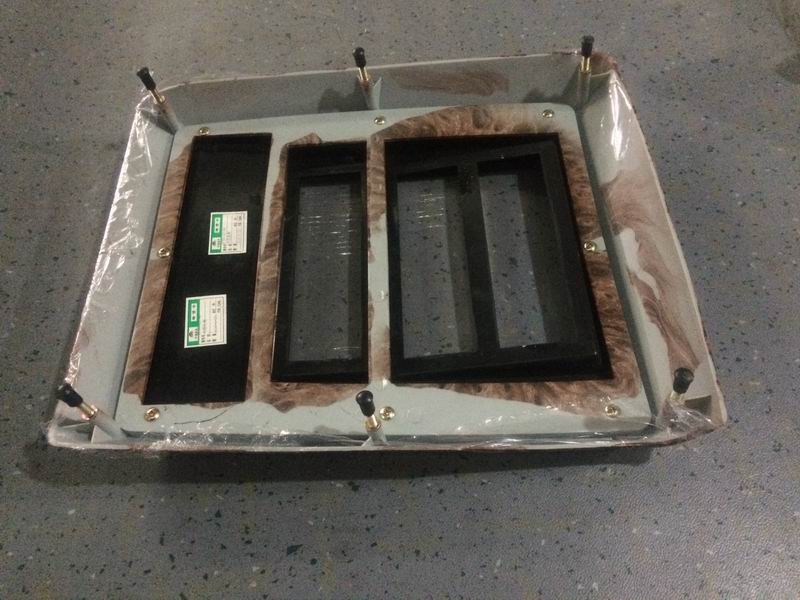 6122H9 Центральное управление, внутренняя часть, декоративные детали, матовый черный-2