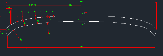Decorative parts in front of the instrument table; PP injection molding