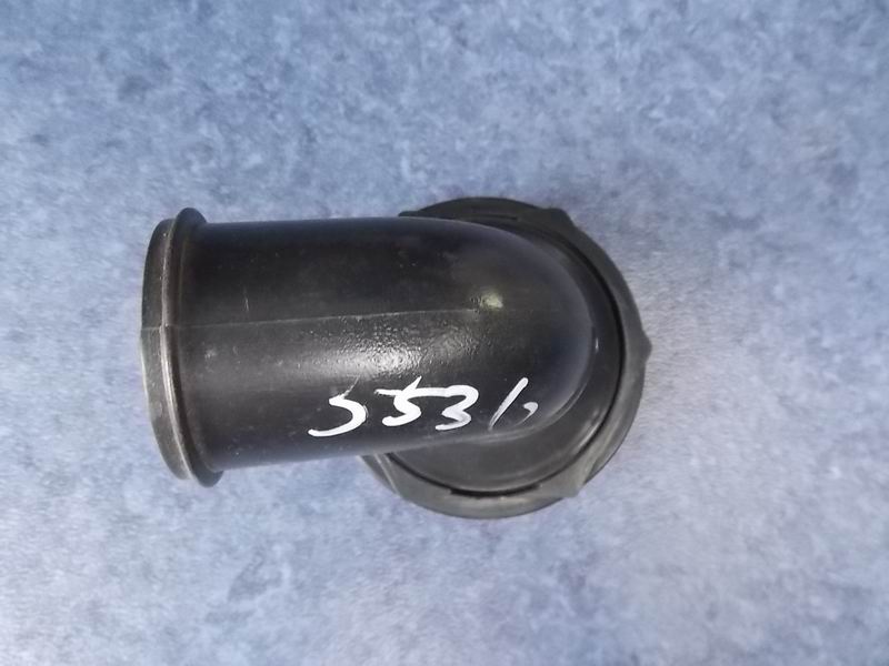 Black large round air outlet with bent pipe for instrument table-1