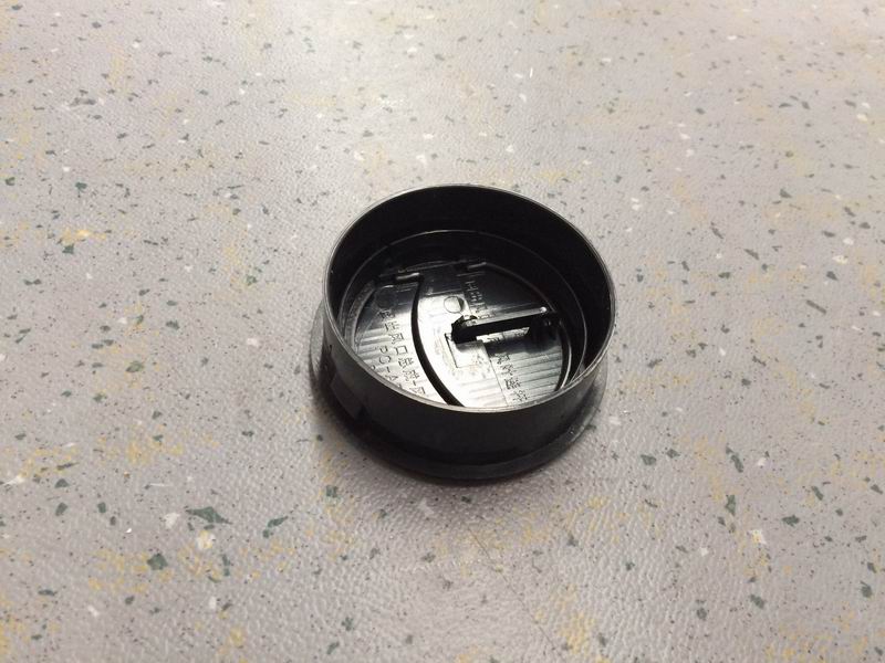 ZK6876H injection molded IP body matte black round air outlet