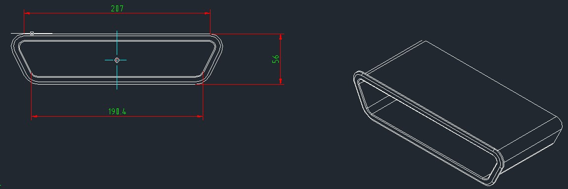 New 6858H central control storage box, injection molding