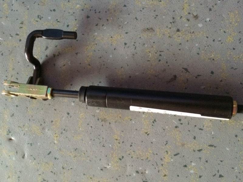 Driver's chair back gas support 6122-1
