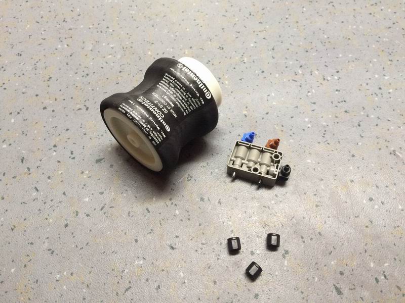 YTSQ03 driver chair bottom frame airbag, valve assembly