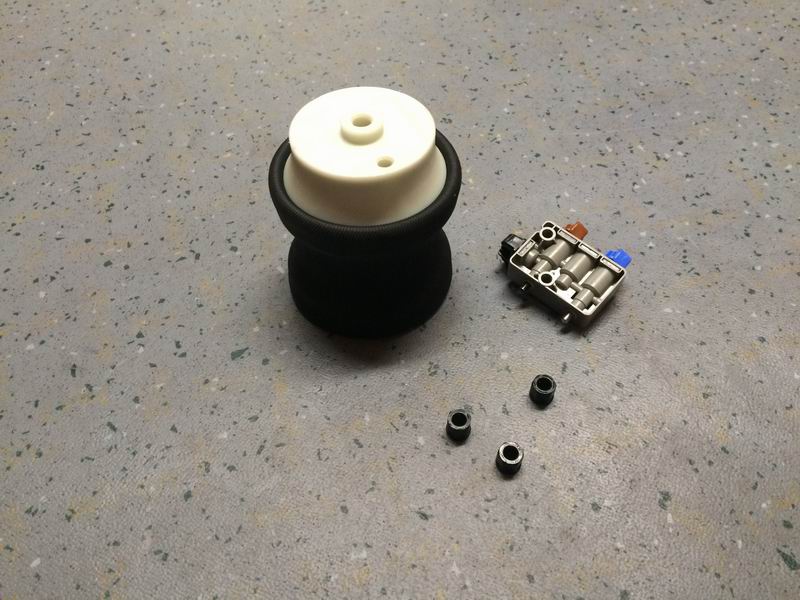 YTSQ03 driver chair bottom frame airbag, valve assembly-1