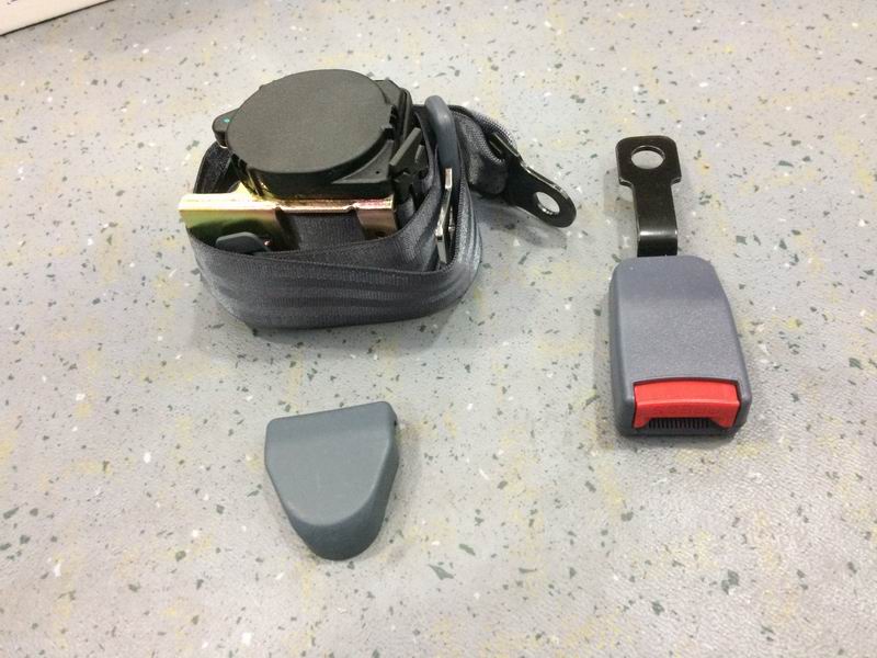 YT03A three-point vertical rolling grey safety belt