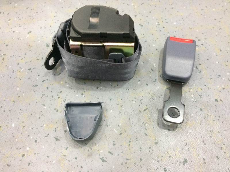 YT03A three-point vertical rolling grey safety belt-2