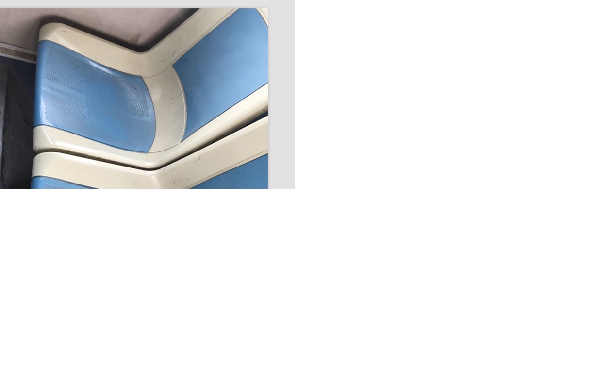 Seat surface; blue-gray; gloss surface-1