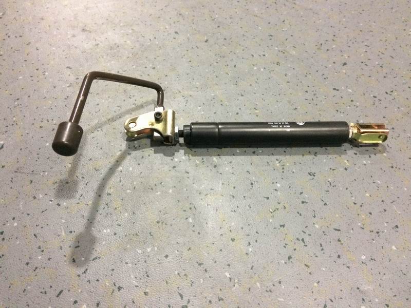 YT12A aisle side rod angle adjuster assembly-the right side for left seat-2
