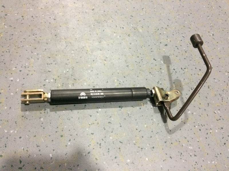 YT12A aisle side rod angle adjuster assembly-the right side for left seat-1