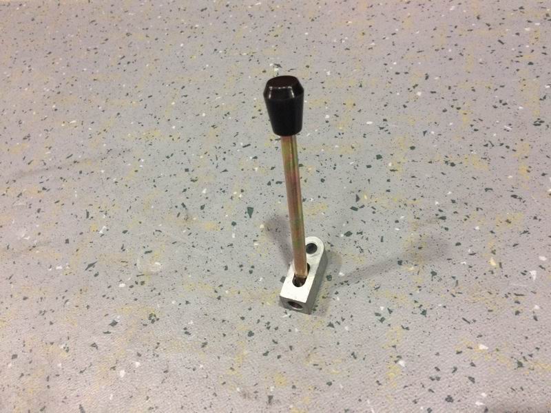 YT03A front leg support adjustment handle (with joint)-after-sales use-1