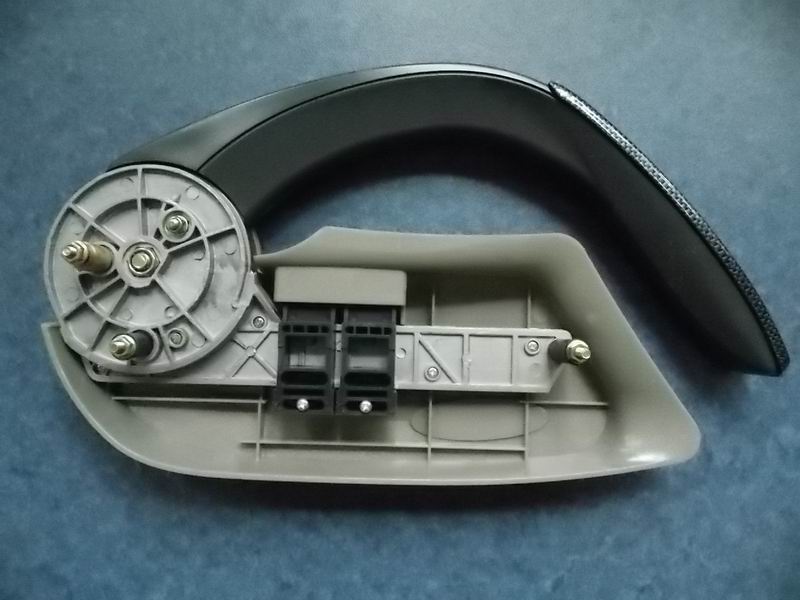 YTF033 seat right armrest black down type