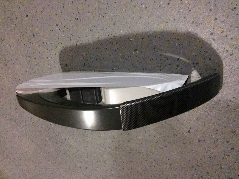 YT08 new seat armrests right outer dark gray press down type-1