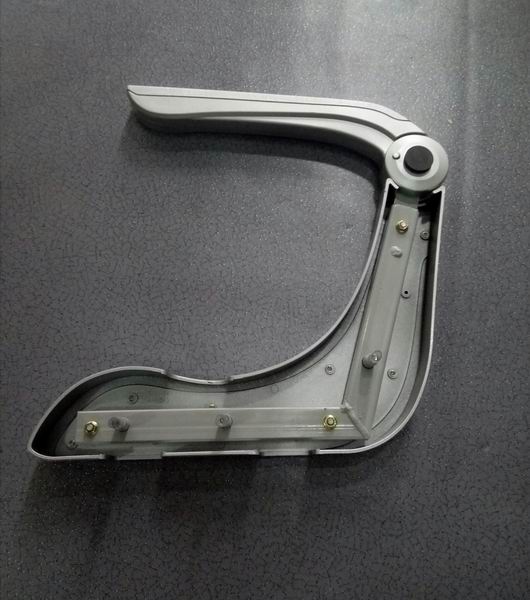 YT15B seat new shape left armrest silver grey upward-1
