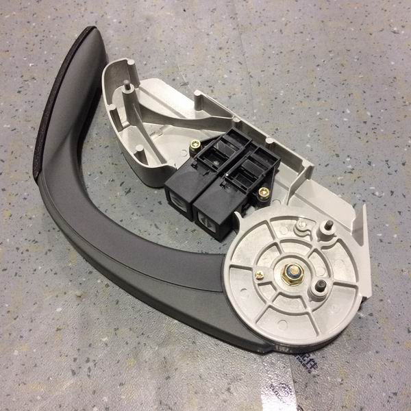 YTF032 Economic Seat Right Armrest Black Press-Up Type-All Adjustable