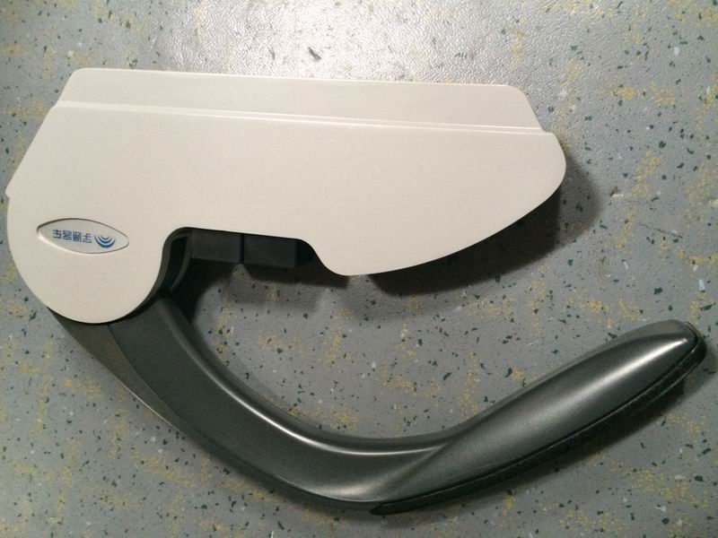 YTF032 Economic Seat Right Armrest Black Press-Front and Rear