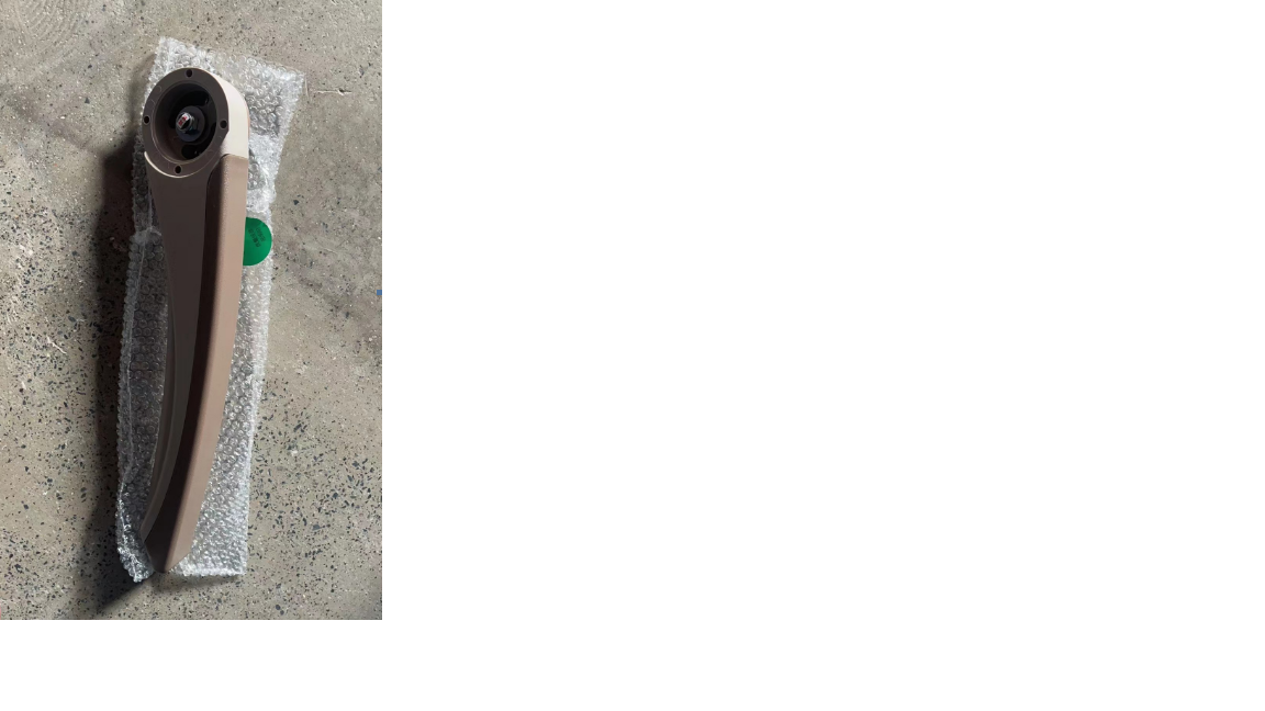 YT15A seat armrest left grey upward style - new shape