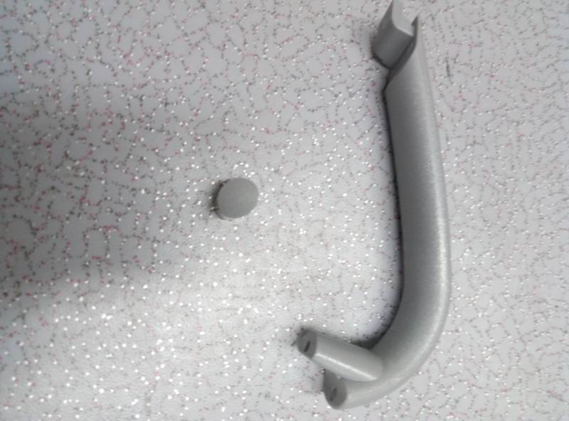 座椅拉手,YTF032(Y01N),右孔侧拉手,浅灰色