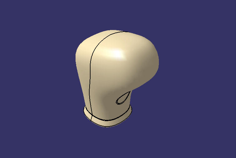 Seat handle, YT01(F02N), top handle, beige