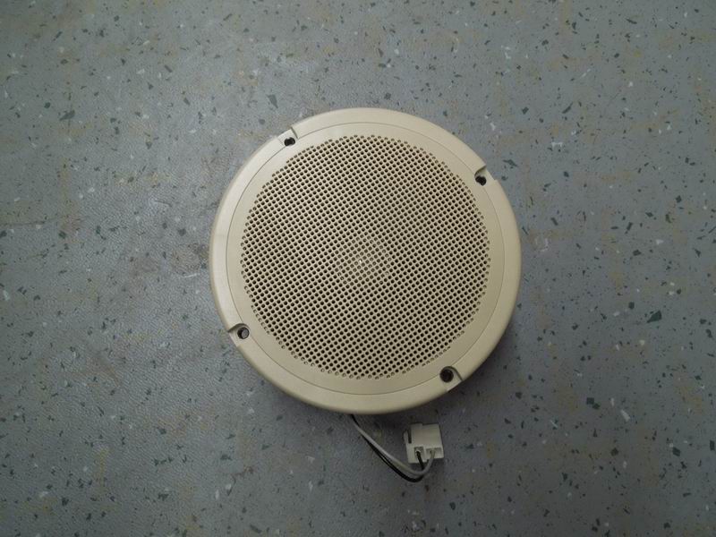 Speaker, 4 ohm, 5 inches, yellowish