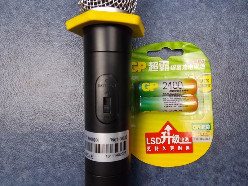 Wireless microphone, frequency point 795MHZ