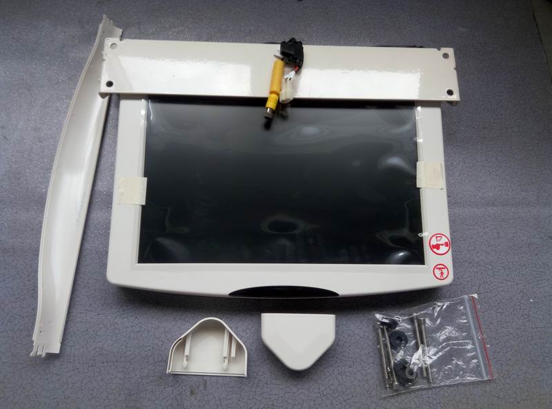 Monitor, 19 inch, Rhine White, manual/non-HD