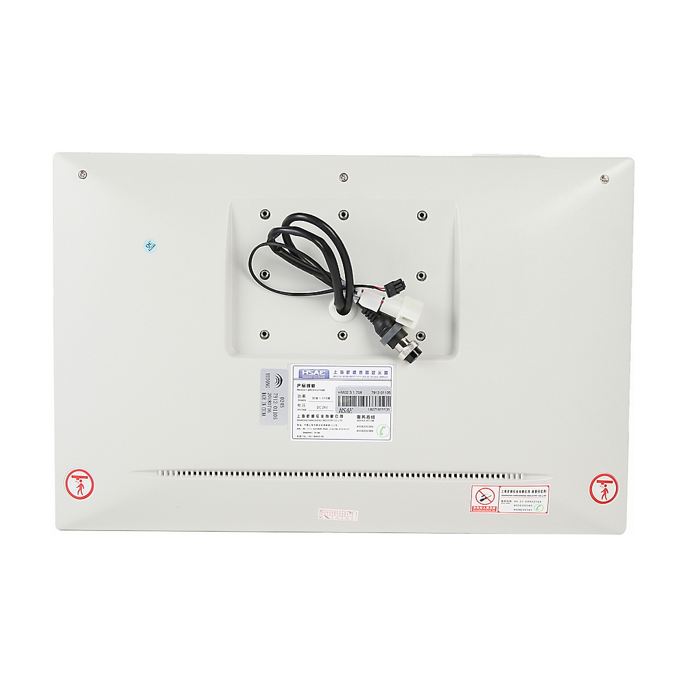 Monitor, 19 inch, Rhine white, fixed/high definition-2