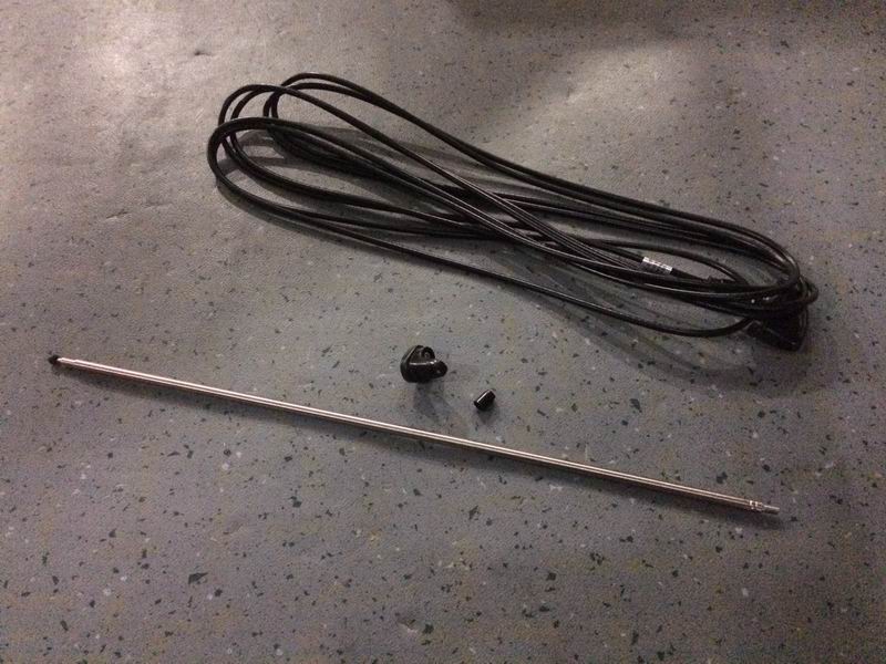 Antenna, retractor, 5.5 meters, pull rod type-1