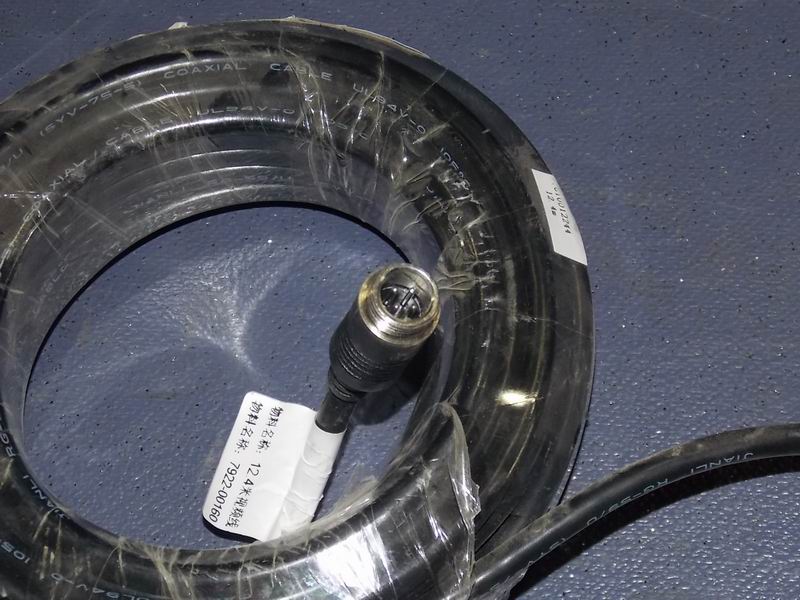 Non-high-definition video cable, aviation head-aviation head, 12.4m