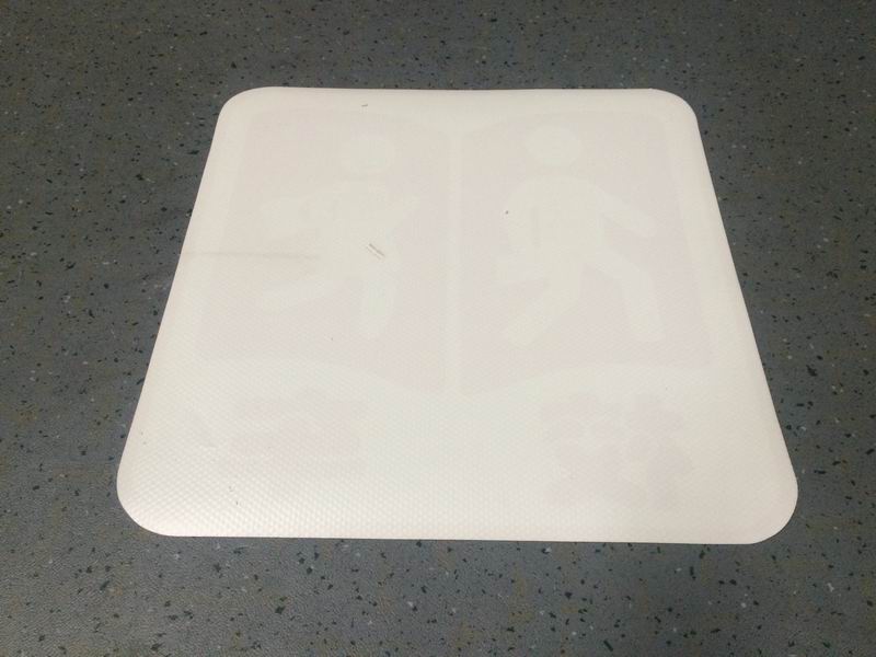 School bus screen printing reflective film (460mm*460mm) super engineering grade-1