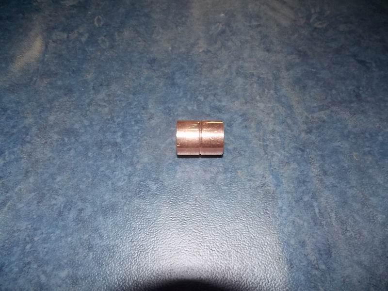 Direct copper pipe joint (φ22, φ22, expansion at both ends)