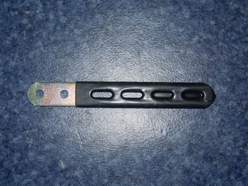 Линейный кронштейн, прямой пластинчатый тип, 90 , покрытый клеем