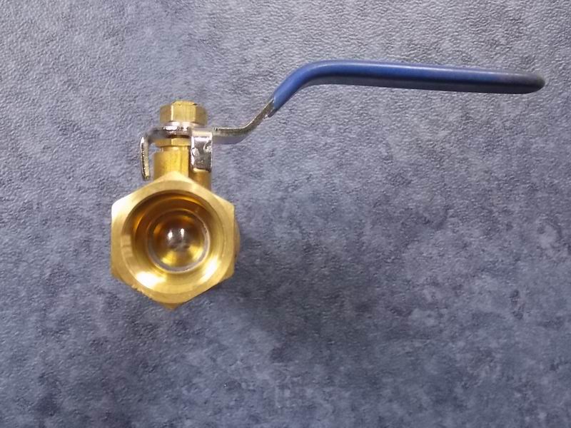 D заменяет шаровой кран на 8101-02723 (Z3/4