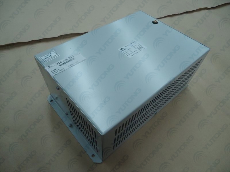 Box radiator, one side facing left, water out