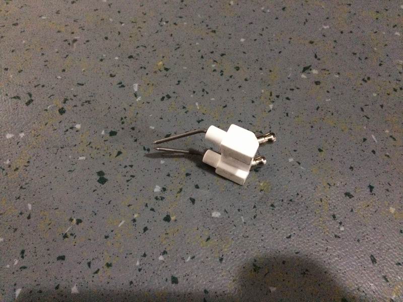 Ignition electrode; delete the same as 8101-08323-2