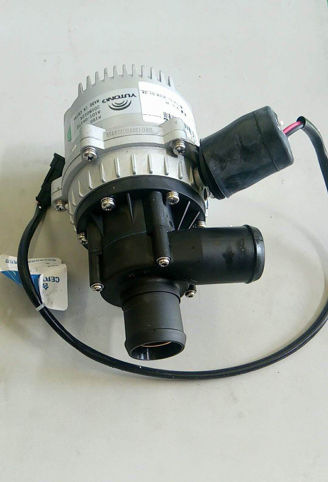 Water pump assembly, 6000L/H, 24V, Φ38-2