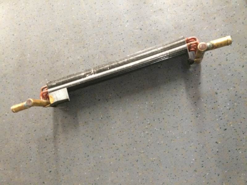 Plumbing radiator water tank; 1307#-2