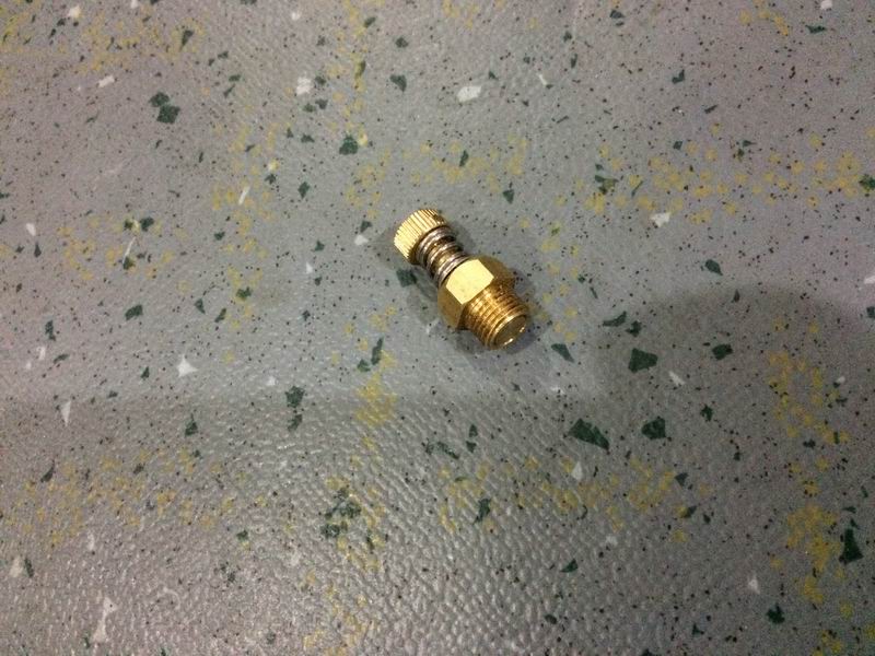 Blow valve bolt; model SX-FQF-1