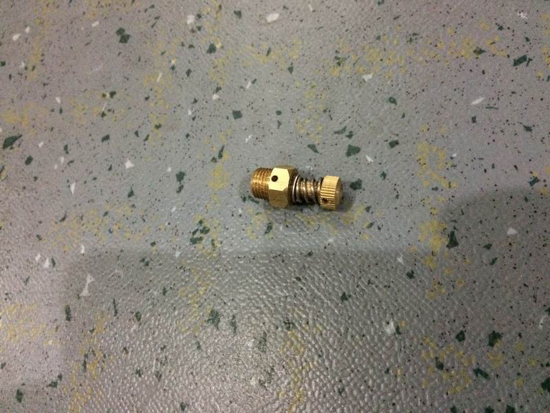 Blow valve bolt; model SX-FQF-1-1
