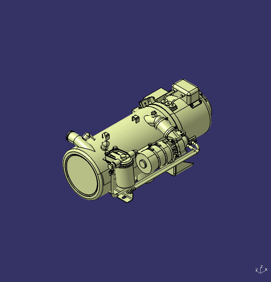 Heater, diesel, electric spray plateau