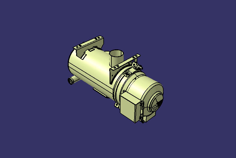 Liquid heater, diesel, electric spray