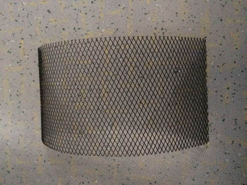Defrosting filter; wire mesh