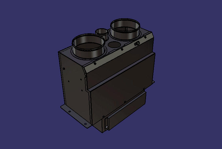 电除霜器,内外可调进风